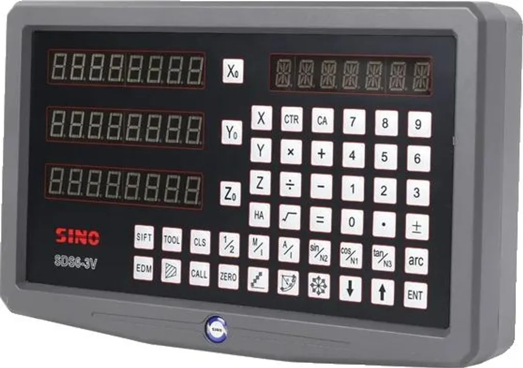 Machine-outil combinée Tour et Fraiseuse CNC avec écran numérique LCD