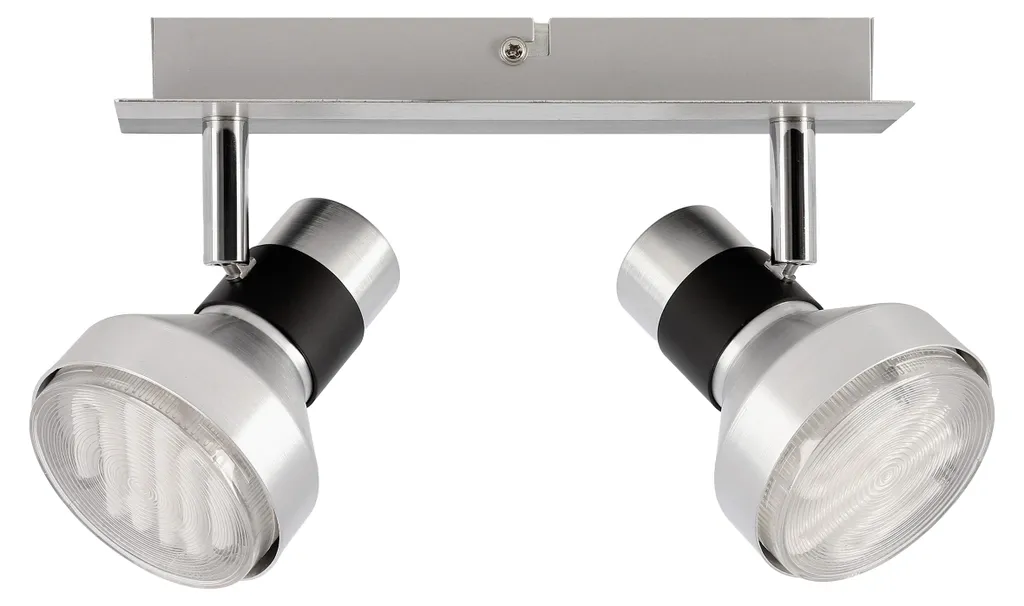 Plafonnier 2 spots orientables Sorta Candellux design moderne métal