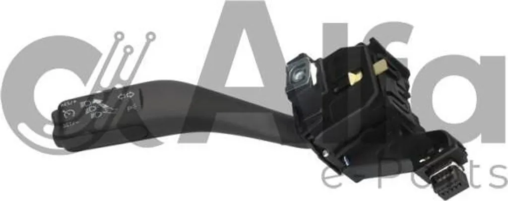 Alfa e-Parts AF04300 Interruttore sul piantone dello sterzo OE 1K5953503FR9B9 compatibile con Altea, Altea XL, Leon, Toledo, Octavia, Superb, Yeti, Caddy, EOS, Golf Plus, Golf V, Golf VI, Jetta, Scirocco, Tiguan, Touran