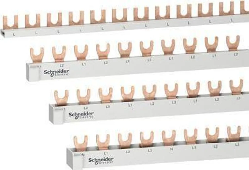 Rail de Phase Tripolaire 3P Schneider pour Installation 57 Modules