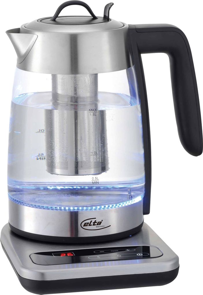ELTA Tee- und Wasserkocher TK-2200.2, 1,8 L, 2200 W, 2in1 Combi