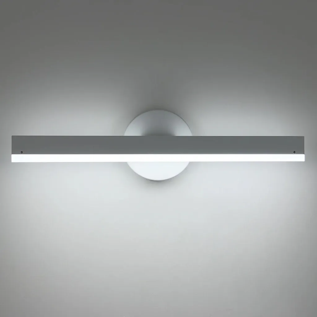 Luminaire mural moderne LED orientable blanc froid pour salon et chambre