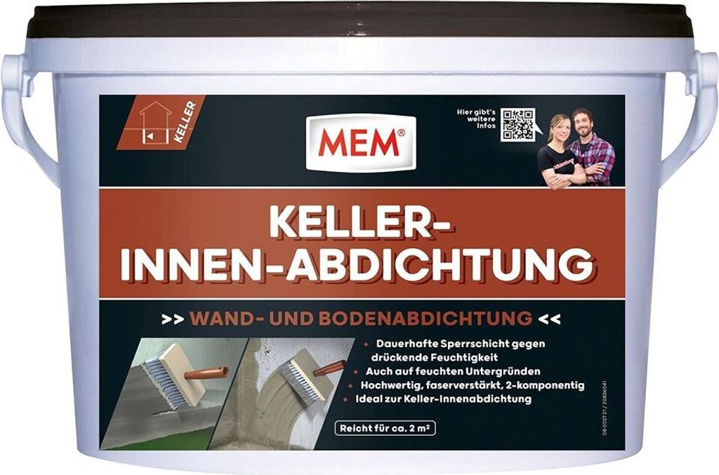 MEM Keller-Innen-Abdichtung 5 kg Produktbild 