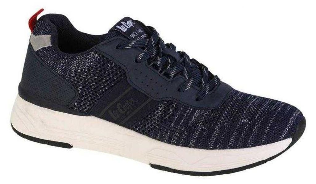 Lee Cooper - "LCW-22-29-0820M" Sneaker für Herren PP8437 (44 EU) (Dunkles Marineblau)