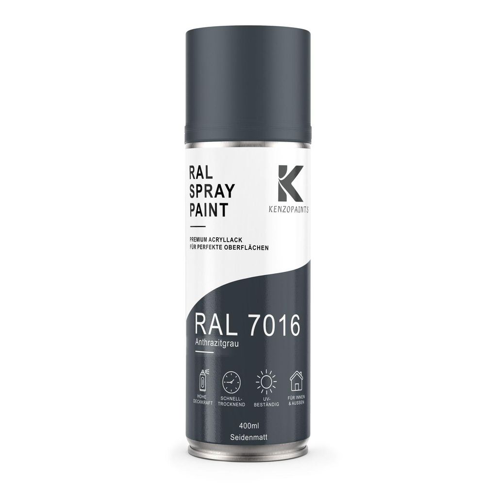 Kenzopaints RAL 7016 Anthrazitgrau Spraydose 400ml Produktbild 