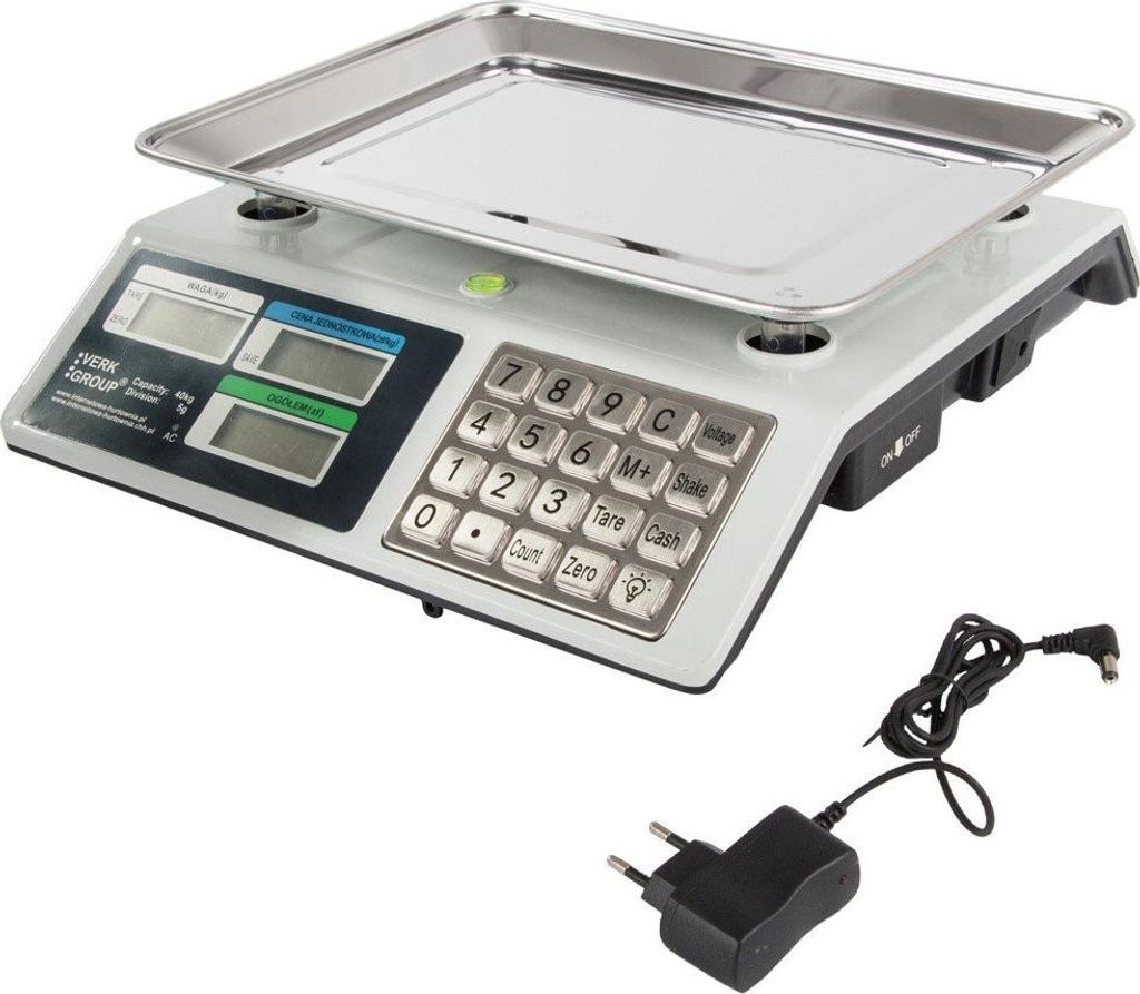 Verk 17115 Digitální stolní váha 50 kg / 2 g Obrázek produktu 