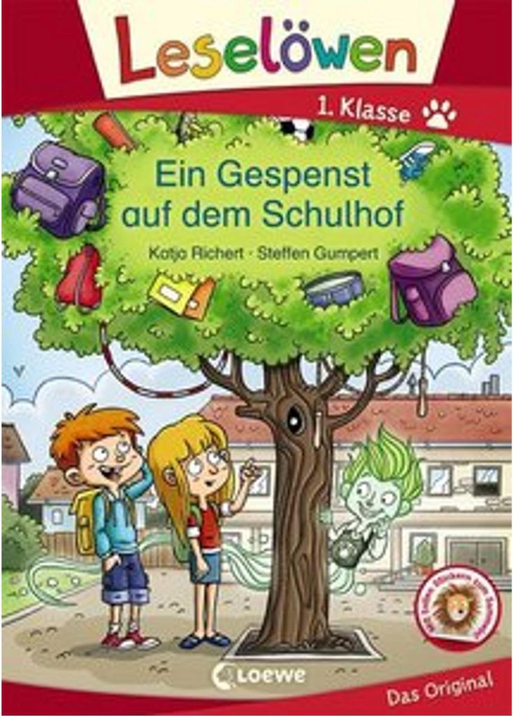 Leselöwen 1. Klasse - Ein Gespenst auf dem Schulhof Obrázek produktu 