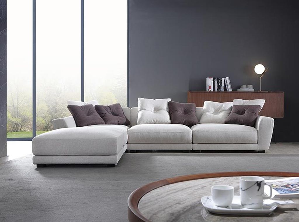 Design Ecksofa L form Couch Polster Textil Sofas Luxus Wohnzimmer Sofa Sitzer