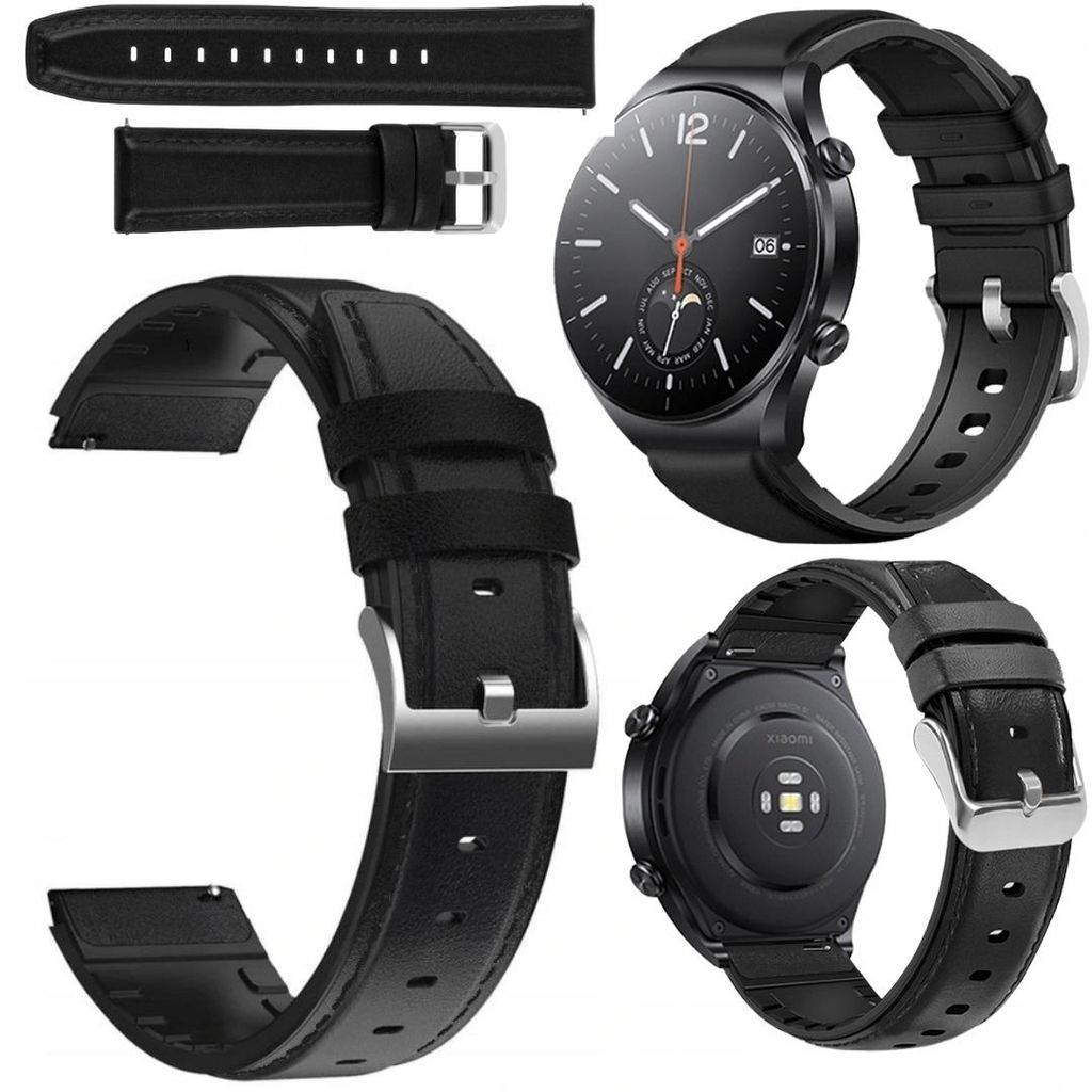 Pasek Skórzany Do Smartwatcha Zegarka 22Mm Huawei Zdjęcie produktu 