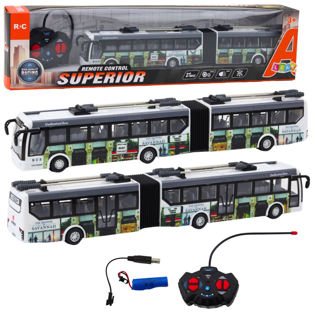Zdalnie sterowany trolejbus miejski Rc oświetla transport Zdjęcie produktu 
