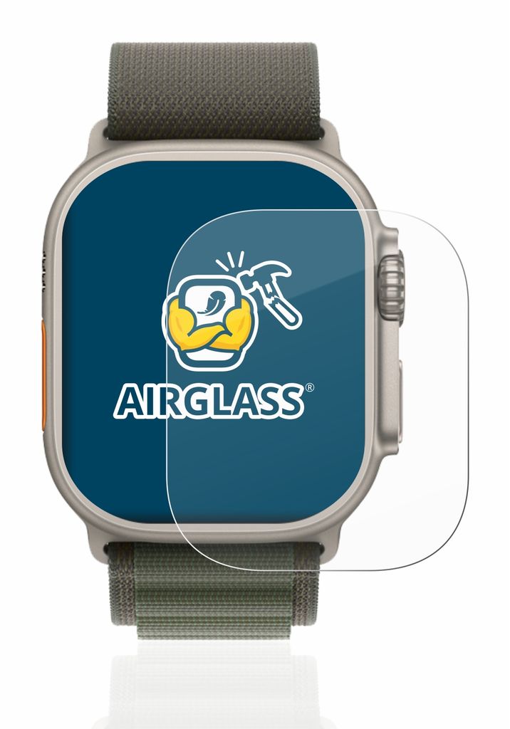 BROTECT AirGlass Schutzglas Für Micento California Smartwatch – 9H Kratzfest, Made In Germany
