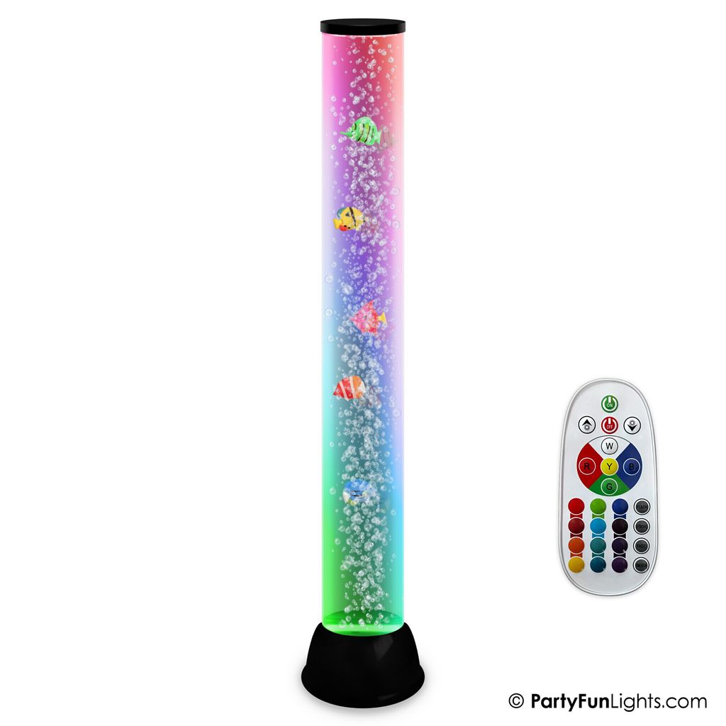 PartyFunLights – Lampe en forme de poisson XXL avec bulles, Image du produit 