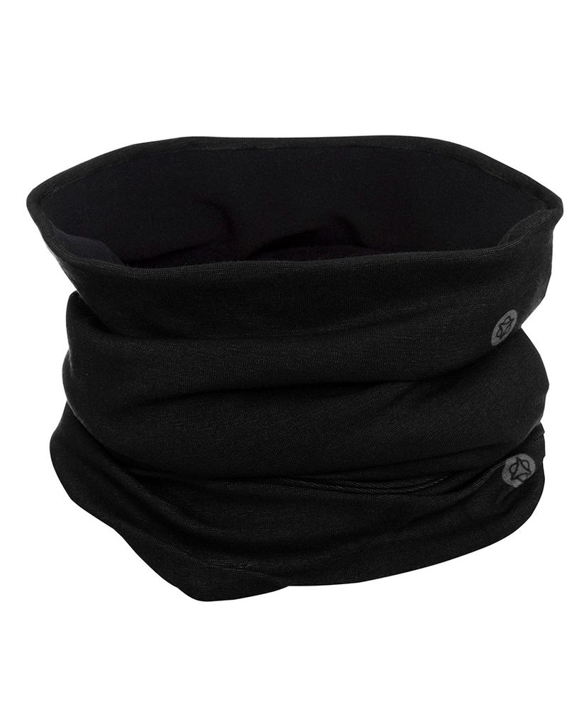 Agu Fahrrad-Nackenwärmer - FLEECE ESSENTIAL - Schwarz UNI