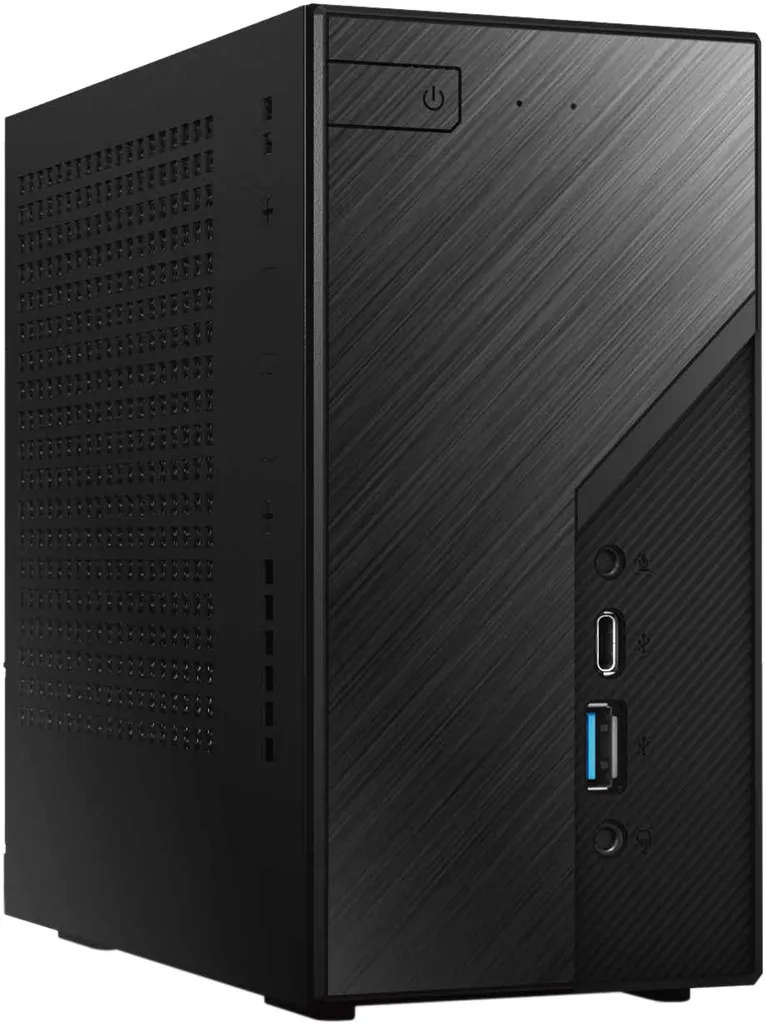 Mini PC Barebone ASRock Deskmini X300 Boîtier PC Compact Noir