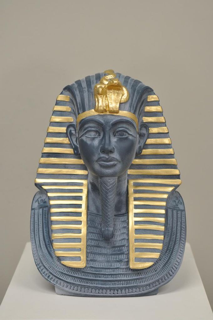 Ägyptische Pharao Büste Figur Statue Skulptur Figuren Skulpturen Dekoration Deko