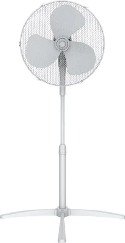 Ventilateur Midea FS40-20M puissant et silencieux coloris argent 50W
