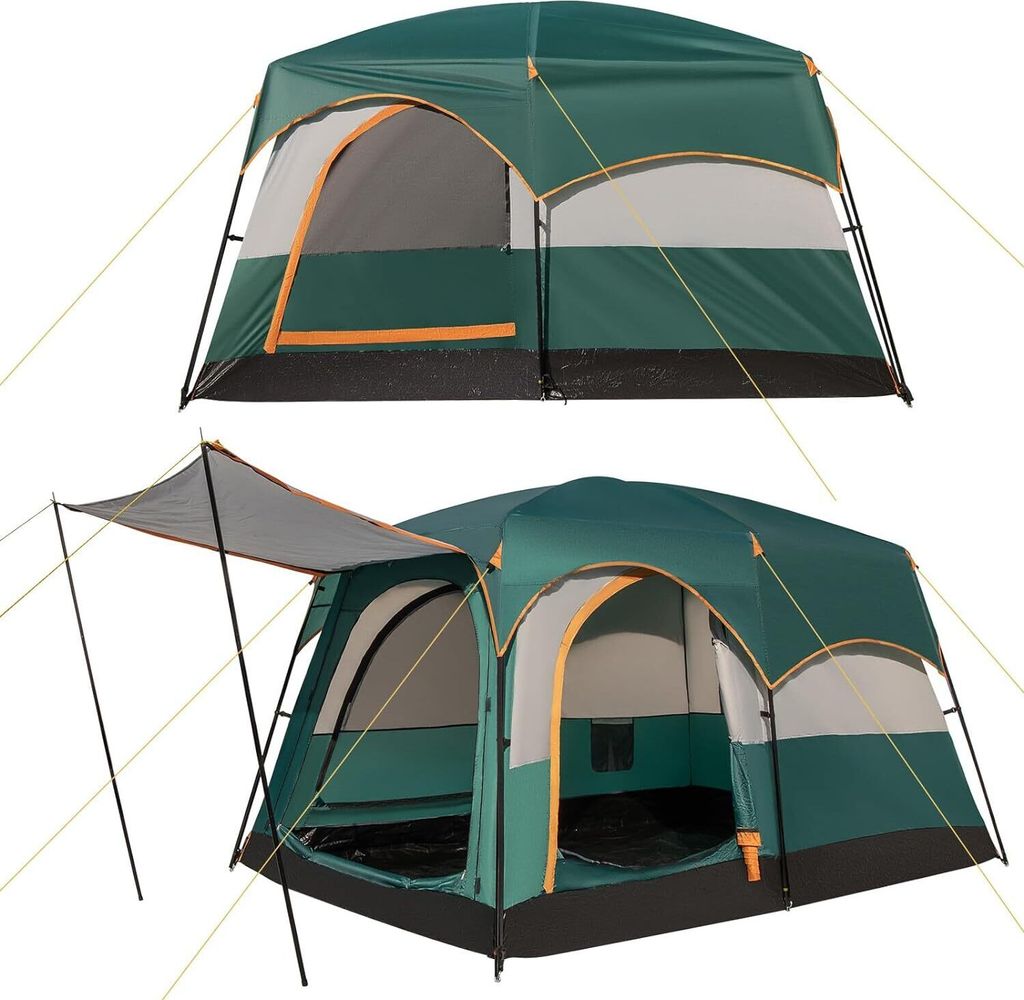 GOPLUS Campingzelt wasserdicht für 4-6 Personen, Tunnelzelt Produktbild 