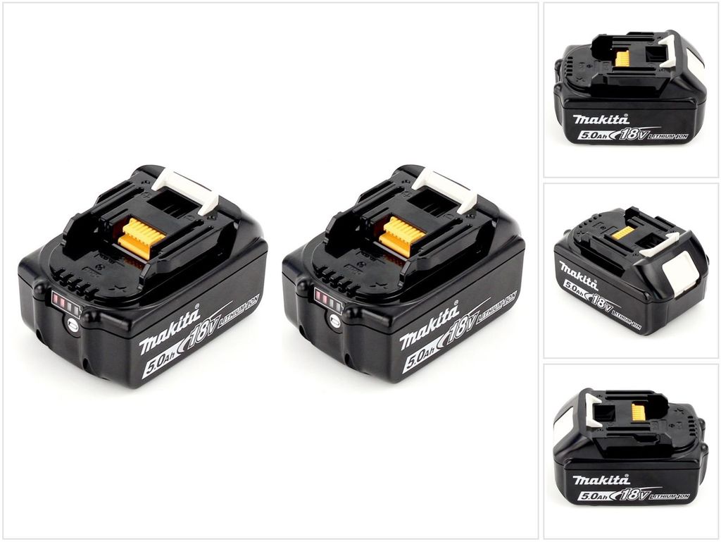 Makita BL 1850 B Batteria da 18 V -  5 Ah / 5000 mAh Li-ion Immagine del prodotto 