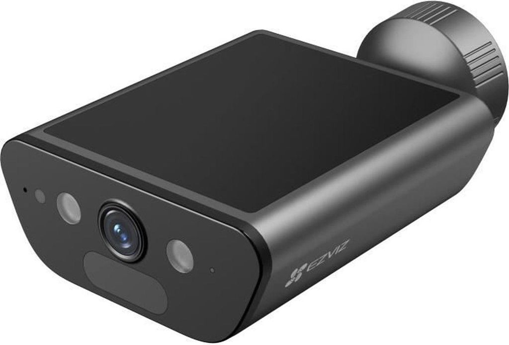 A product shot of a security camera on a white background.