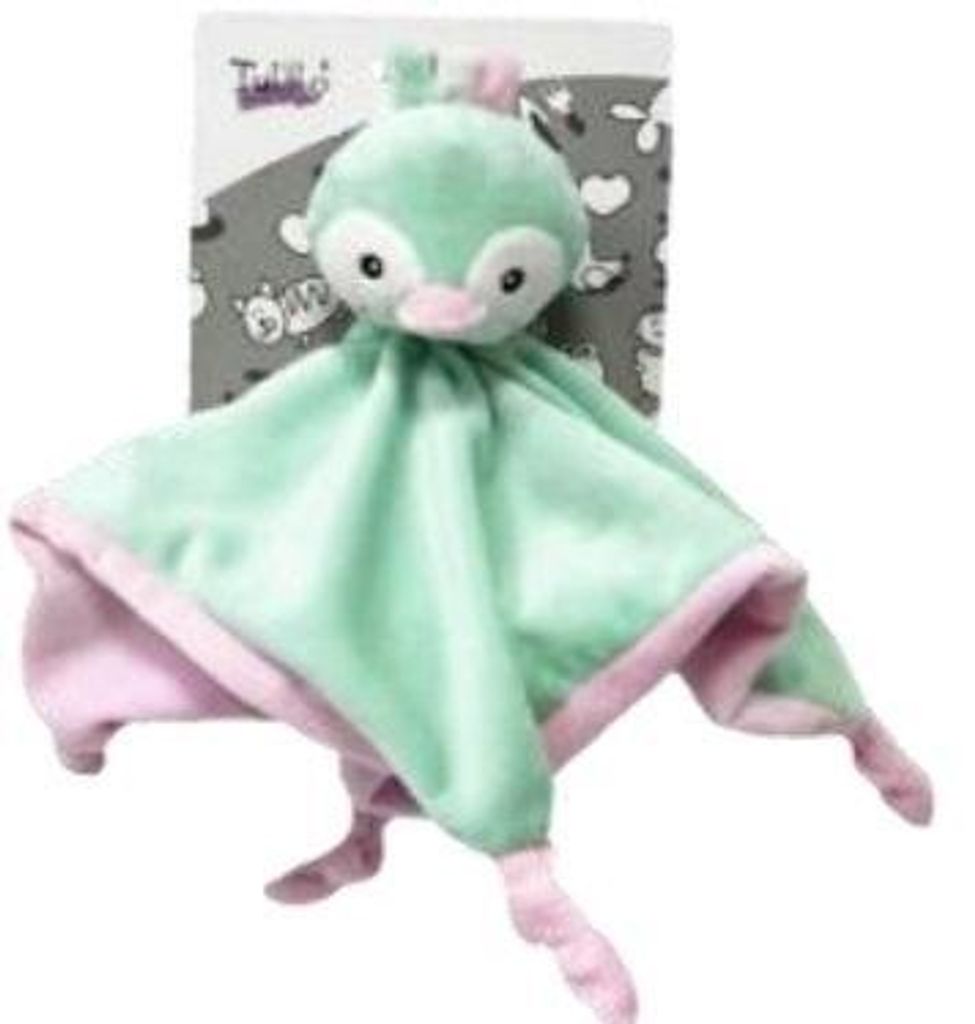 Miluś mintgrüner Pinguin 25 cm - (Spielzeug für Babys)