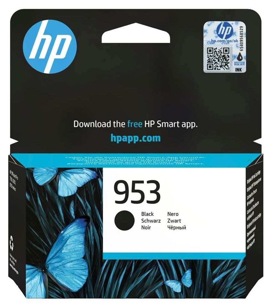 HP 953 - 20 ml - noir - original - emballage blister Image du produit 