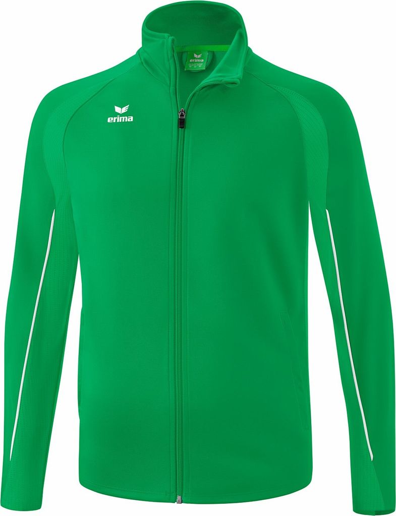 Erima Liga Star Polyesterjacke Herren - Smaragd / Weiß | Größe: XL