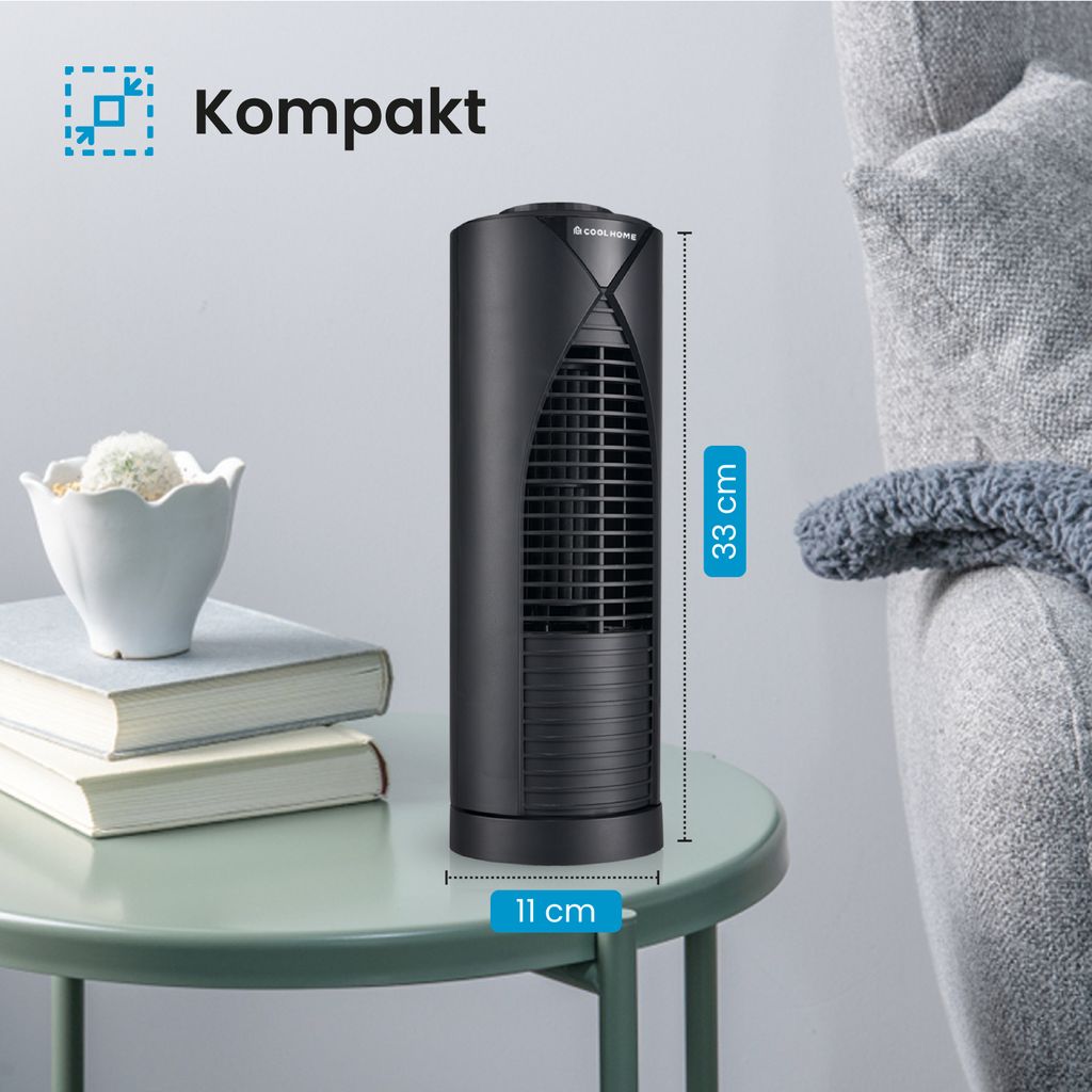 CoolHome Tischventilator - Leiser Ventilator mit Produktbild 6