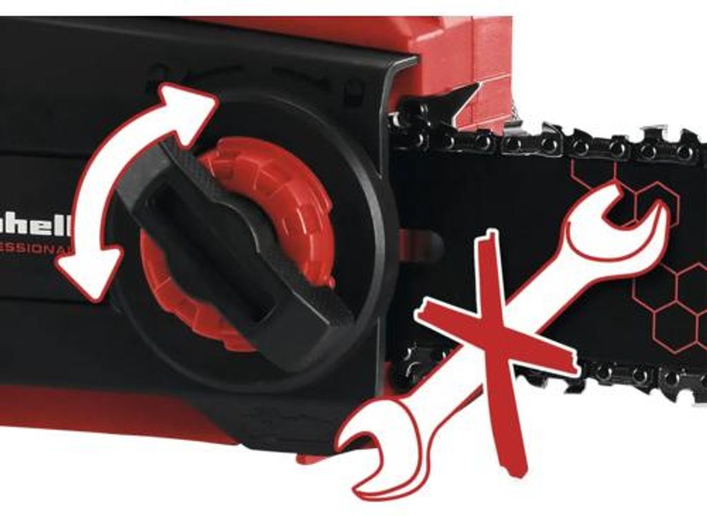 Einhell GP-LC 36/40 Li BL-Solo Professional Akku Kettensäge Produktbild 
