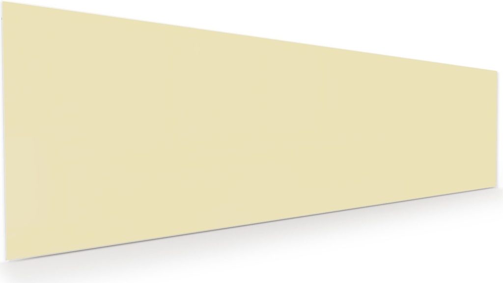 Glasbild Wandbild Beiger Hintergrund 120x40cm in XXL für Wohnzimmer, Schlafzimmer, Badezimmer, Flur