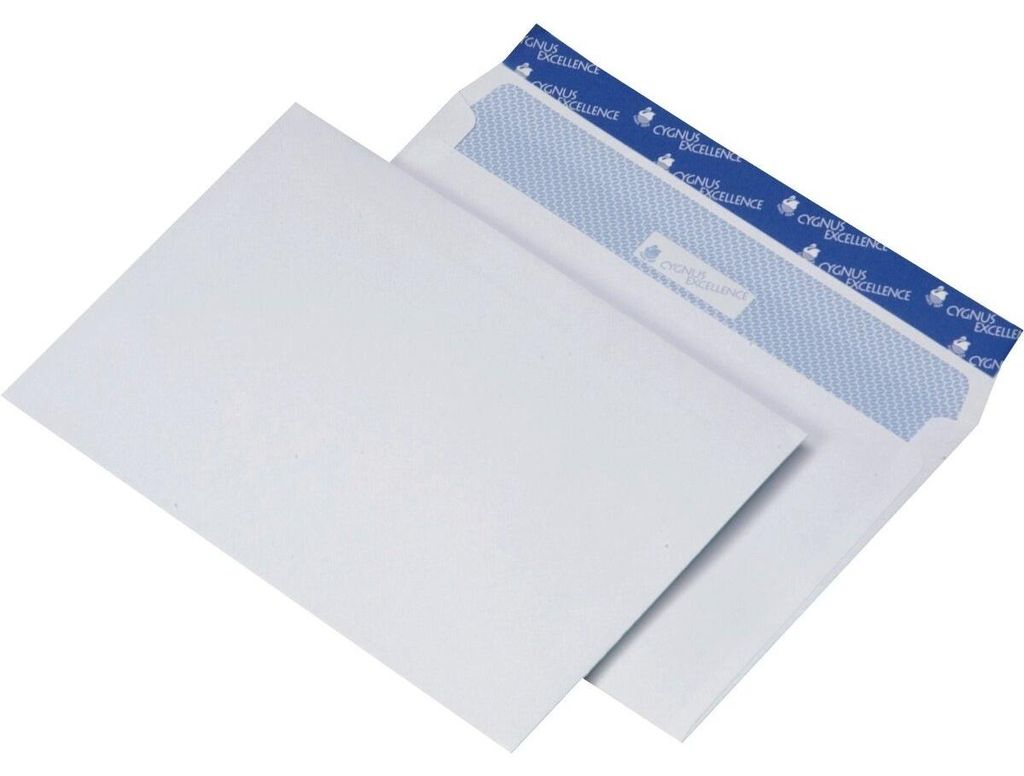 Mayer-Kuvert-network Briefumschläge Cygnus Excellence DIN C5 ohne Fenster hochweiß haftklebend 500 St.