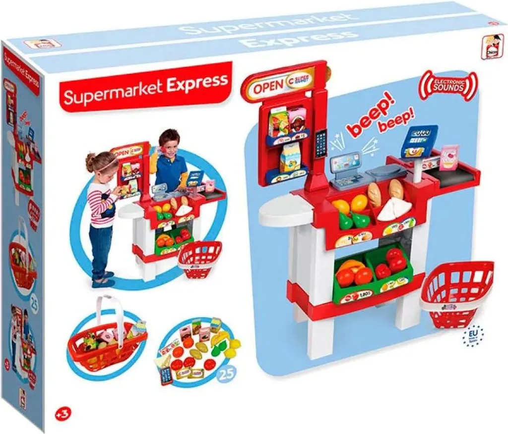 Marchande de Jouet Ninco Express Golden - Épicerie Miniature Complète