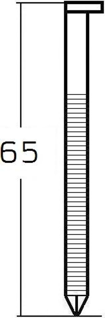 KMR Ringnutnagelstreifen 34° Box Gas 2,8/3,1x64H GALV Karton=2200 Stück