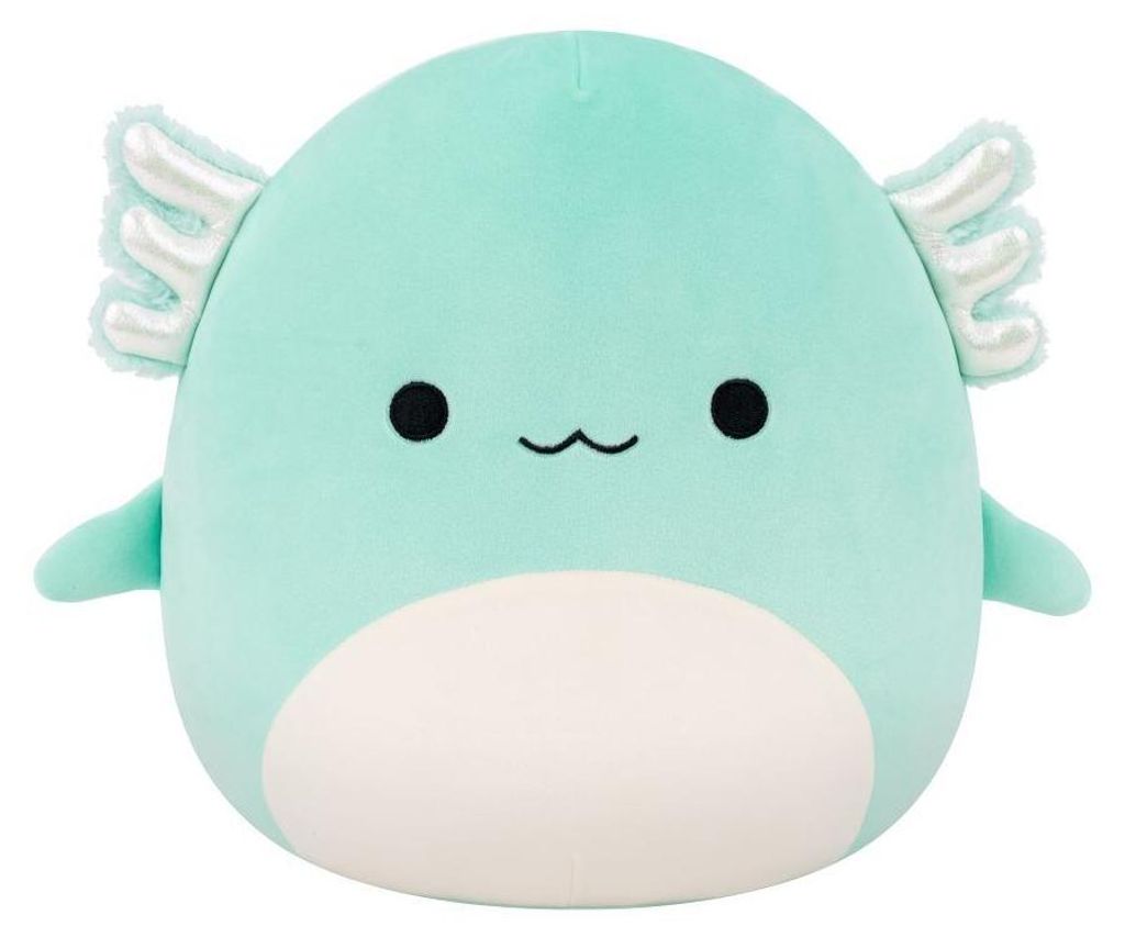 SQUISHMALLOWS Türkisfarbener Axolotl – Anastasia, 30 cm Produktbild 