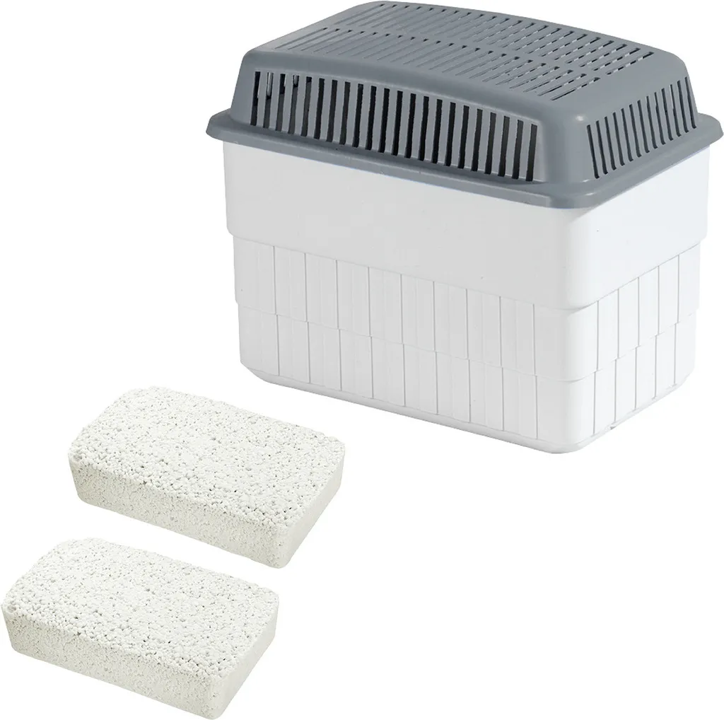 WENKO Deumidificatore Casa 2x1kg: Basta Odore di Muffa!