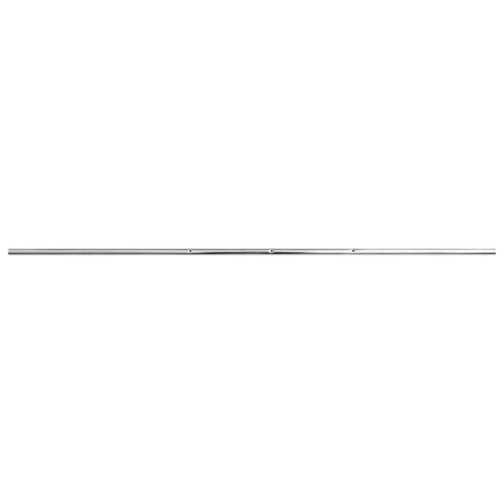 Barres pour baby-foot vidaXL 8 pcs 15,9 mm en acier chromé robuste - 8