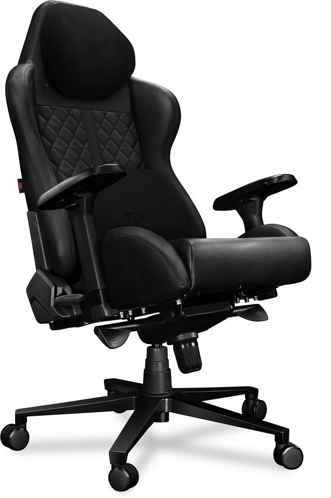 YUMISU Gaming Stuhl 2050 Magnetic Real Leather, Verstärkte Stahlkonstruktion, Höhenverstellbar - Bürostuhl Schreibtischstuhl PC-Stuhl