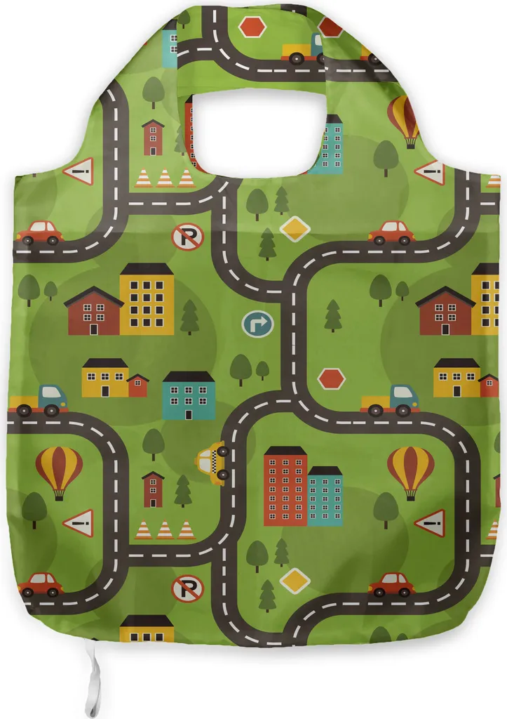 Borsa in Stoffa Bambini ABAKUHAUS: Porta Giochi e Spesa Multicolore