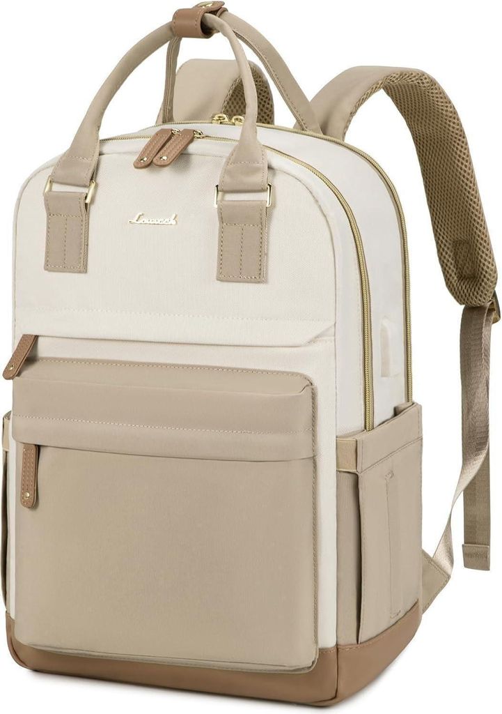 LOVEVOOK Damen Rucksack 17 Zoll Laptop Schulrucksack