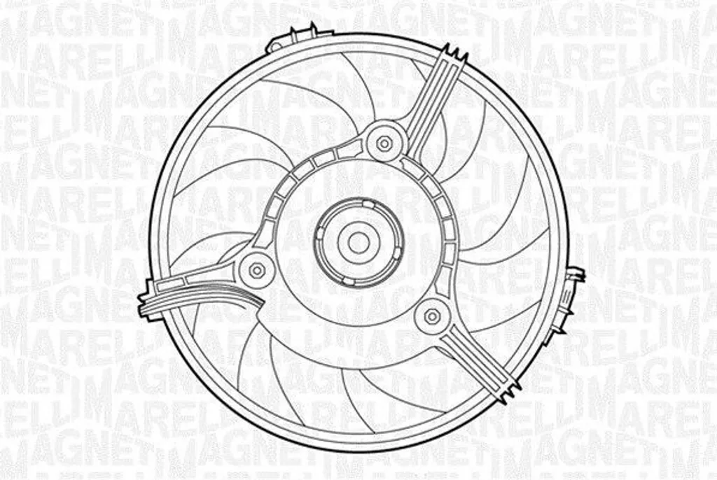 Ventilateur moteur pour VW Passat Variant 3B6 : Refroidissement Radiateur