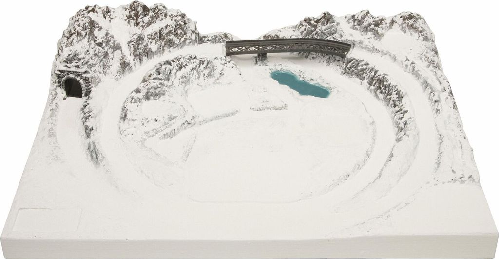 NOCH handkoloriertes Fertiggelände St. Anton für Spur Z Produktbild 