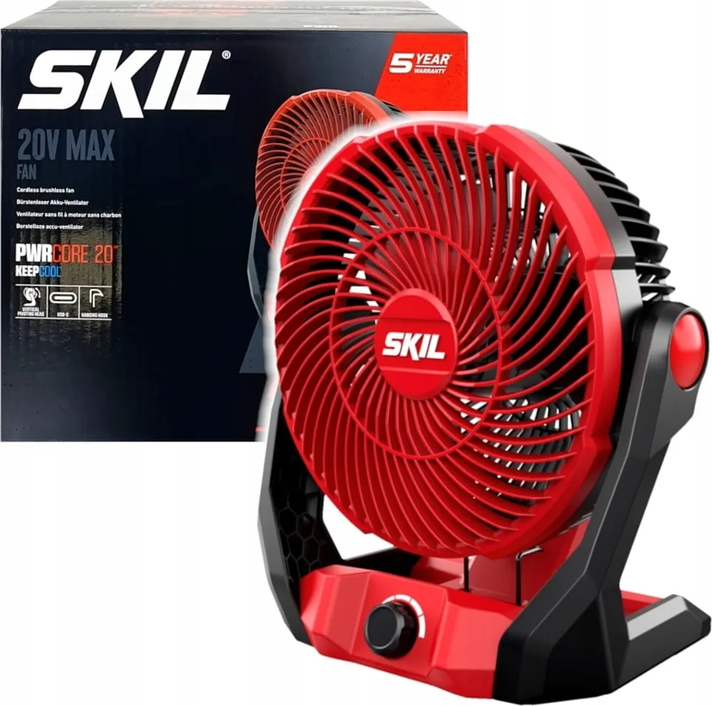Ventilateur Skil 3164 CA : Finissez-en avec la Chaleur sur Chantier