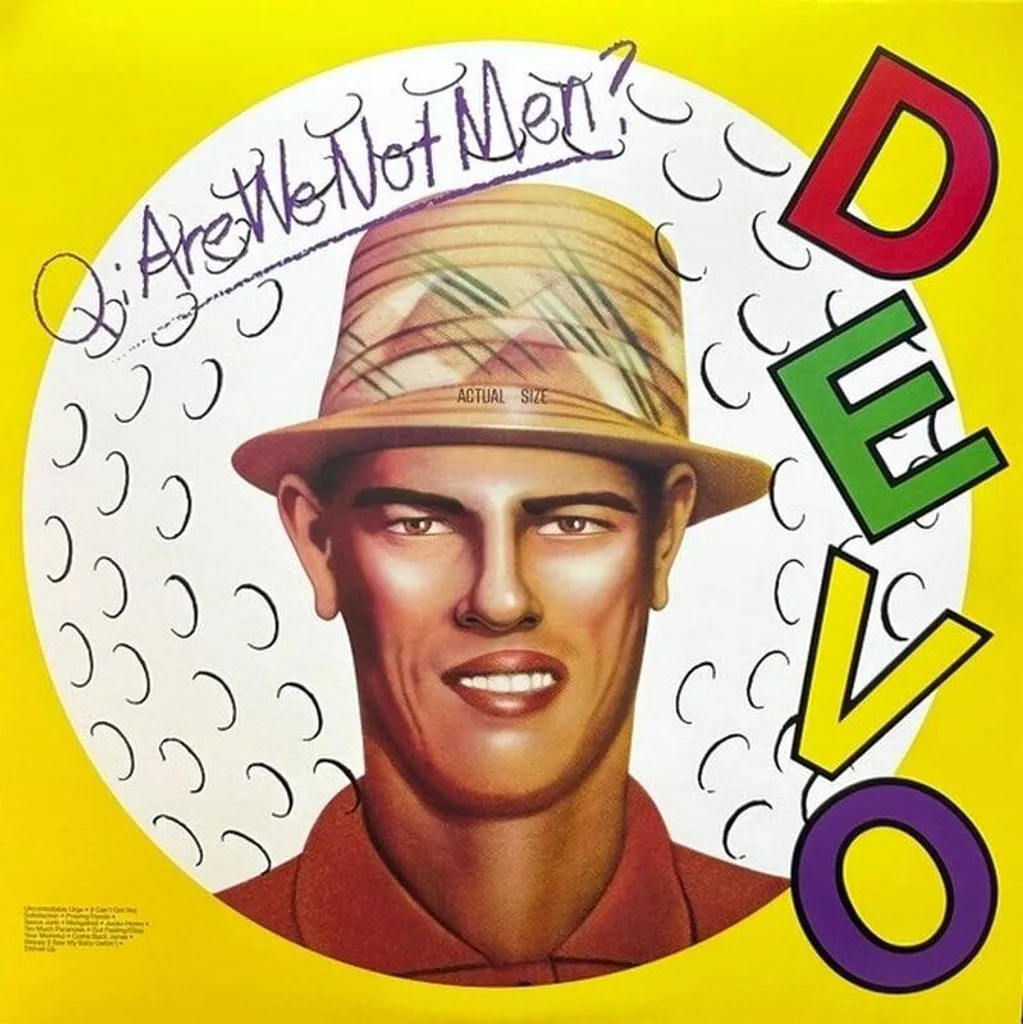Vinyle Devo Q: Are We Not Men? Pressage Blanc LP Qualité Audiophile