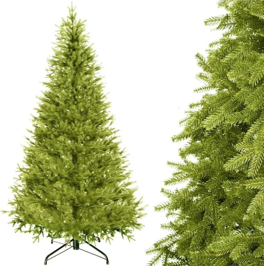 Sapin Épicéa du Canada 180 cm Premium - Branchement Dense et Pied Métal