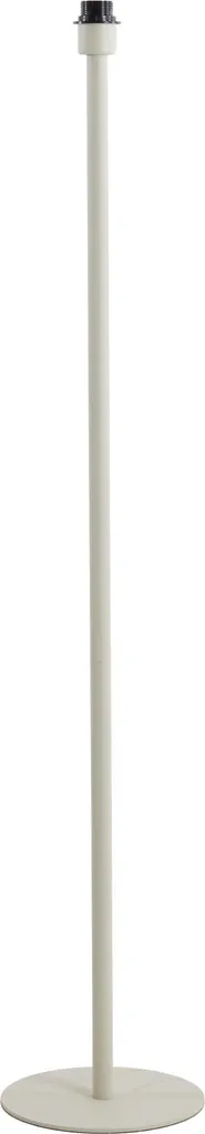 Lampadaire droit en métal beige Rodrigo E27 pour salon et chambre