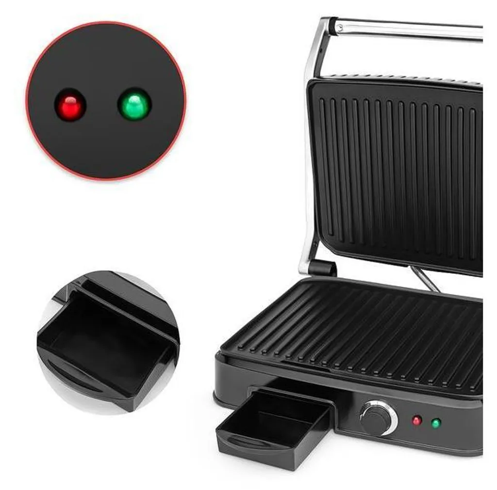 Gril de table Clatronic KG 3487 pour cuisiner sainement sans graisse - 14