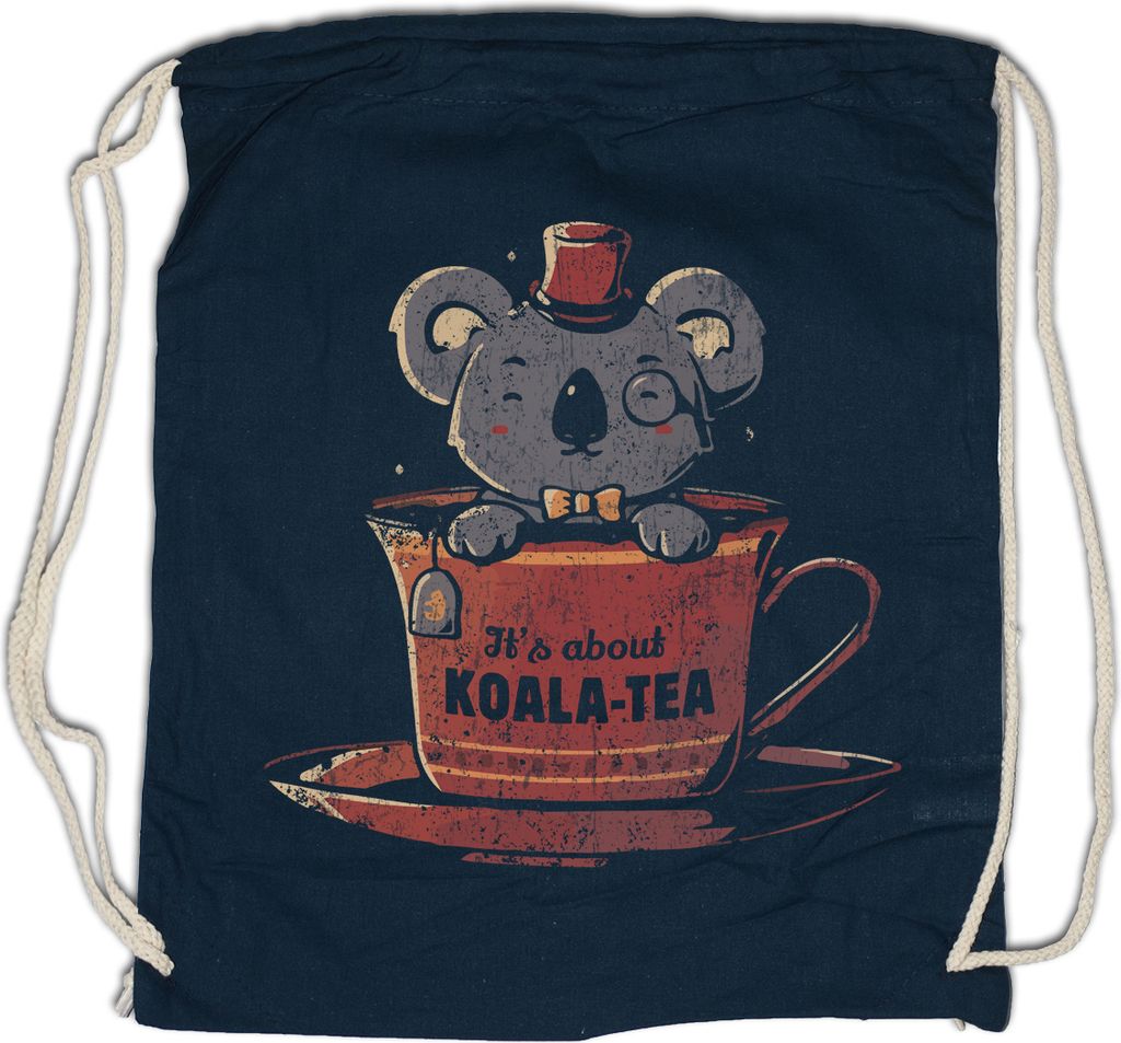 Urban Backwoods Koala Tea, Turnbeutel, Farbe: Navy