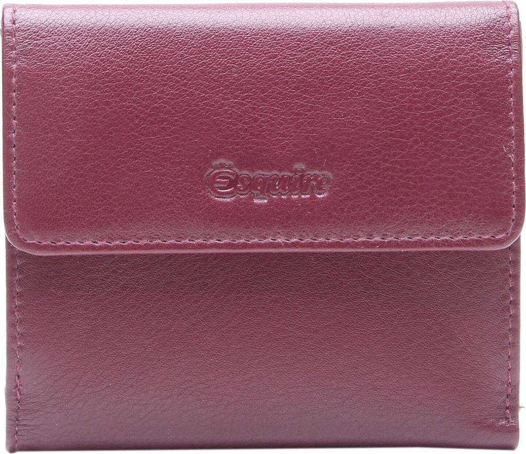 Esquire Cuir porte-monnaie Viktoria Little Wallet Bordeaux Image du produit 