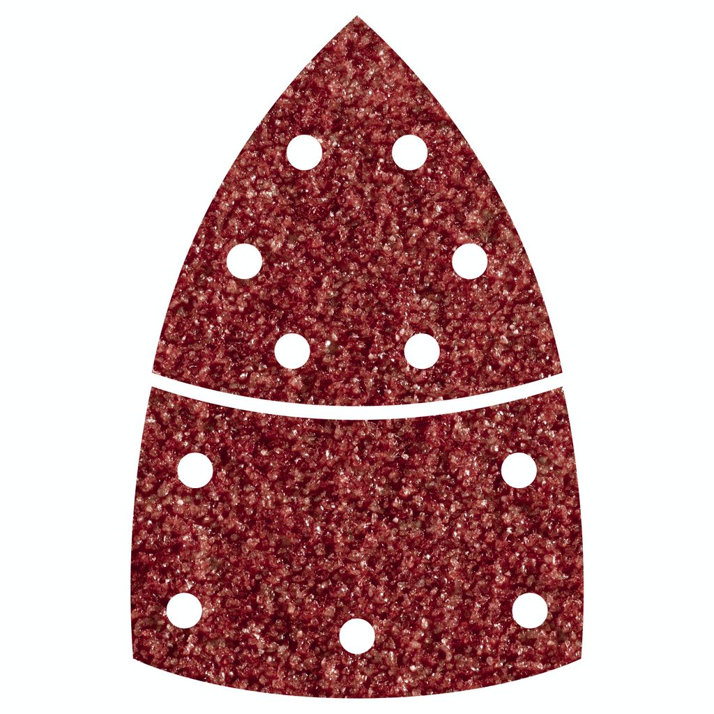 5 Pack 10 Feuilles Abrasives Adhésives, Grain 80 2 Pièces Image du produit 