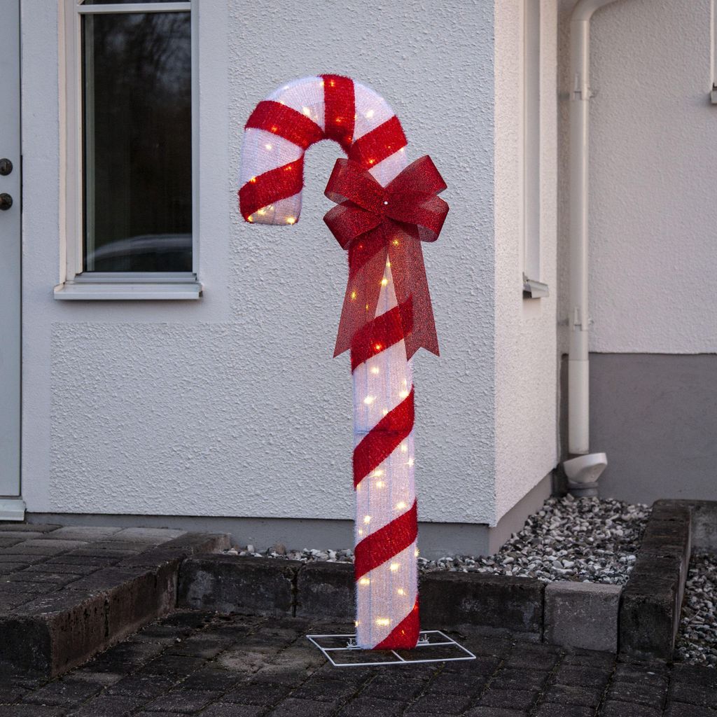 Szwedzka Dekoracja Świąteczna Laska Cukrowa LED CANDYCANE Zdjęcie produktu 