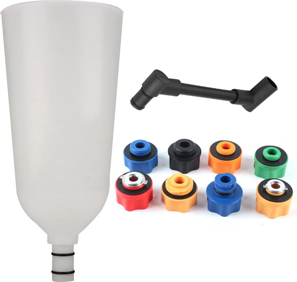 Adaptateur entonnoir huile moteur solide anti-fuite pour vidange